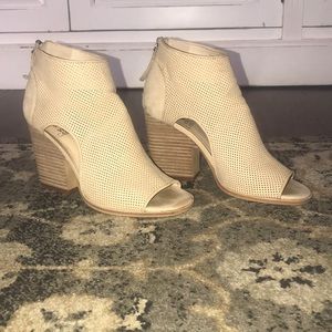 Vince Camuto open toed ankle bootie